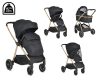Cangaroo Hydra 2in1 babakocsi fekete