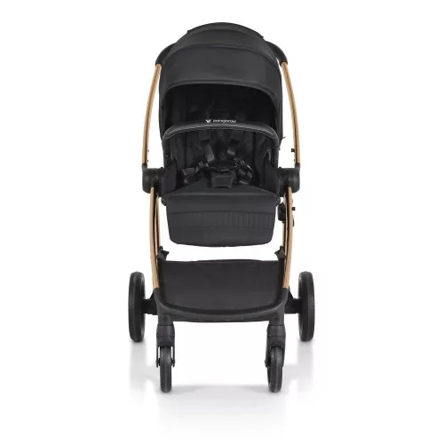 Cangaroo Hydra 2in1 babakocsi - újszülött mózeskosárral - fekete