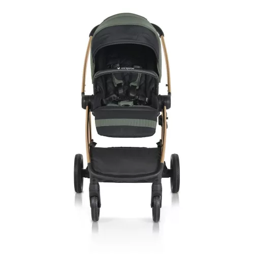 Cangaroo Hydra 2in1 babakocsi - újszülött mózeskosárral - zöld