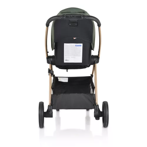 Cangaroo Hydra 2in1 babakocsi - újszülött mózeskosárral - zöld