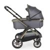 Cangaroo iCLICK Babakocsi 2in1 szett aluminium váz, fordítható ülés, autom. csukható SZÜRKE 