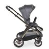 Cangaroo iCLICK Babakocsi 2in1 szett aluminium váz, fordítható ülés, autom. csukható SZÜRKE 