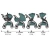 Cangaroo UNIQUE 3in1 babakocsi szett ZÖLD