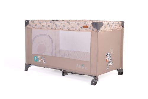Cangaroo Africa 1 szintes utazóágy 14 kg bézs