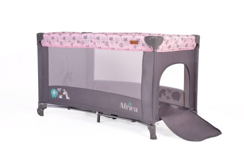 Cangaroo Africa 1 szintes utazóágy 14 kg pink