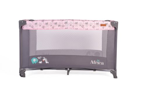 Cangaroo Africa 1 szintes utazóágy 14 kg pink