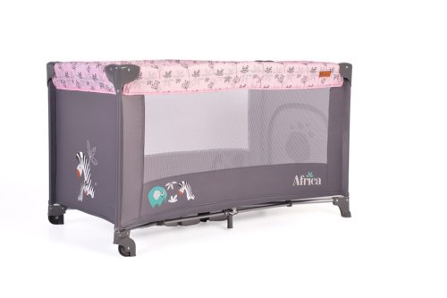 Cangaroo Africa 1 szintes utazóágy 14 kg pink