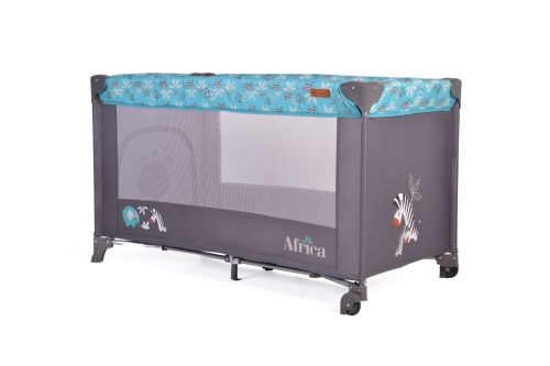 Cangaroo Africa 1 szintes utazóágy 14 kg kék