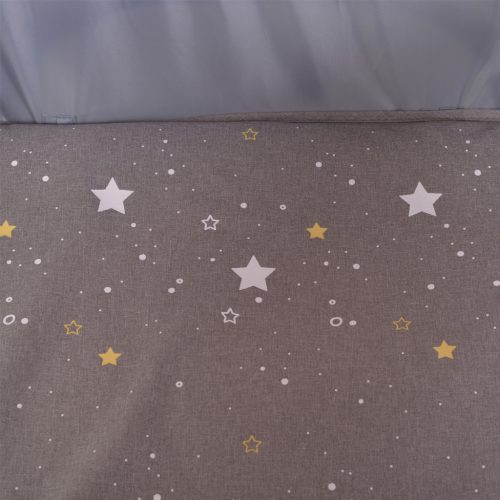 Cangaroo Once Upon3 két szintes utazóágy zenélő játékkal, pelenkázós - pink