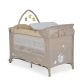 MONI Sleepy összecsukható luxus babaágy 2 szint - bézs