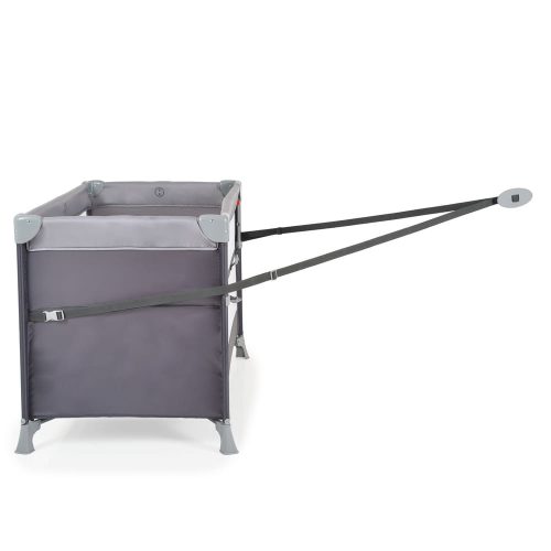 MONI Next level utazóágy lehajtható oldalfal 2 szint - szürke