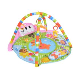 Moni Baby piano játszószőnyeg zongorás lány - pink