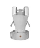 Cangaroo babahordozás- 3 pozíciós - ergonomikus - hálós - MISTRAL világosszürke