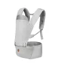 Cangaroo babahordozás- 3 pozíciós - ergonomikus - hálós - MISTRAL világosszürke