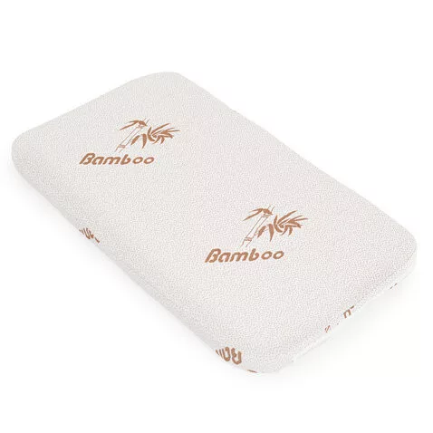 BAMBOO matrac babaöbölbe - 82x49x4,5 cm - NATUR