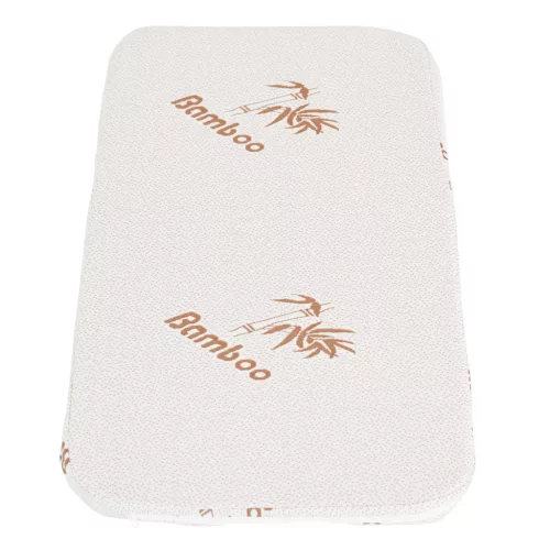 BAMBOO matrac babaöbölbe - 82x49x4,5 cm - NATUR