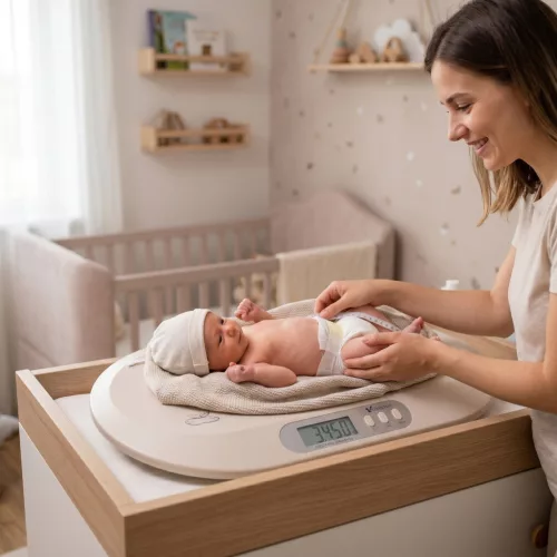 Cangaroo Peanut elektronikus babamérleg szürke