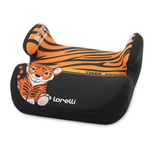 Lorelli Topo Comfort autós biztonsági ülésmagasító 15-36kg - Tiger black-orange