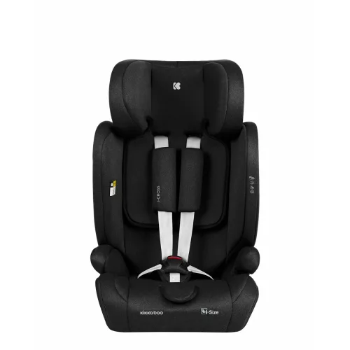 Kikkaboo gyerekülés i-Cross Top Tether i-Size Isofix 76-150 cm - fekete