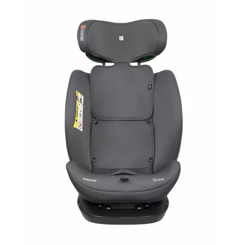 Kikkaboo gyerekülés i-Cross Top Tether i-Size Isofix 76-150 cm - sötétszürke