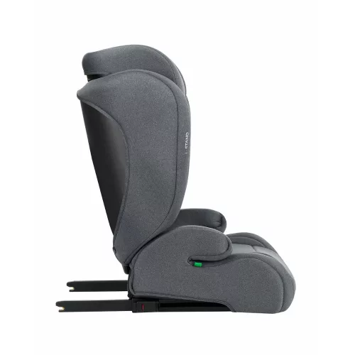 Kikkaboo gyerekülés i-Stand i-Size Isofix 100-150 cm - szürke