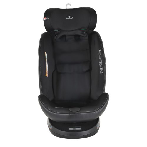 Cangaroo Castor autósülés i-size szürke HANGJELZÉSSEL