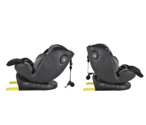 Cangaroo Castor autósülés i-size szürke HANGJELZÉSSEL