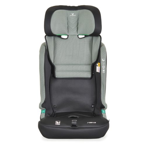 Cangaroo iDRIVE autósülés 76-150cm TWILL ZÖLD 