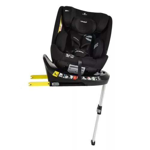 Cangaroo i-PROTECT autósülés - 360° forgatható - ISOFIX - 40-150 cm - fekete