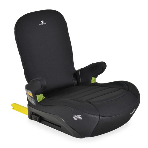 Cangaroo GALAXY ülésmagasító háttámlával 125-150 cm, ISOFIX Fekete
