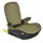 Cangaroo GALAXY ülésmagasító háttámlával 125-150 cm, ISOFIX Zöld