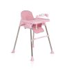 Moni CENTURY etetőszék műanyag játékhíddal - pink