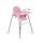 Moni CENTURY etetőszék műanyag játékhíddal - pink