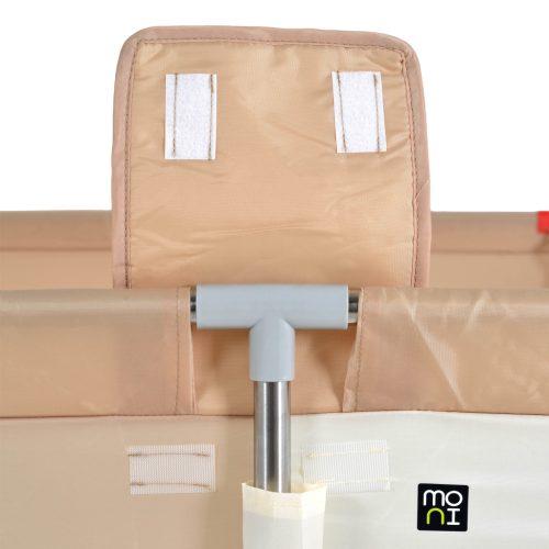 Moni GAMEZONE összecsukható járóka szőnyeggel, 60 labdával 180x200 cm BÉZS