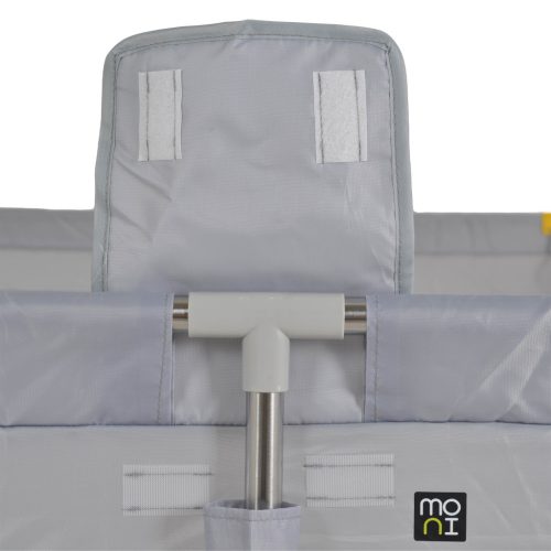 Moni GAMEZONE összecsukható járóka szőnyeggel, 60 labdával 120x120 SZÜRKE