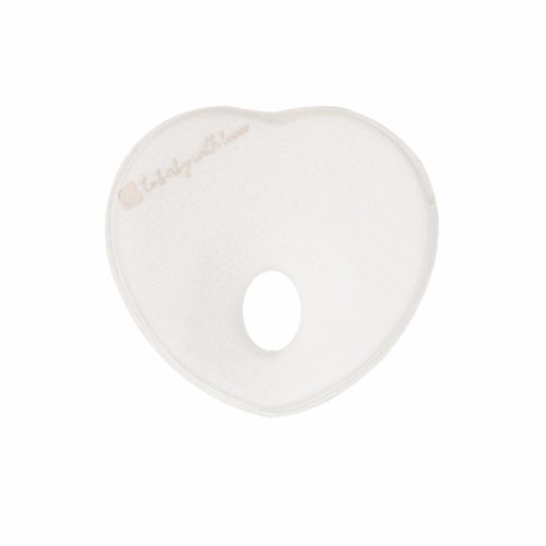 Kikkaboo párna - laposfejűség elleni memóriahabos ergonomikus - Airknit fszív fehér