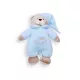 Baby Bruin plüss zenélő maci - kék 30 cm