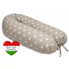 Pamut szoptatós párna univerzális - Beige Stars