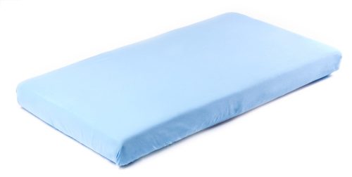 Gumis, matracvédő lepedő 60x120 cm - kék