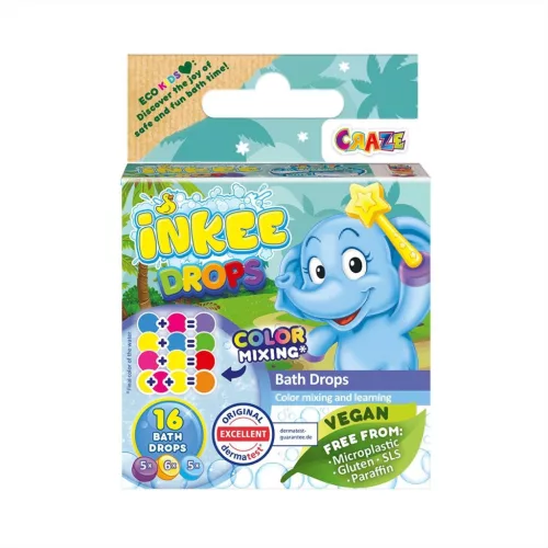 Craze Inkee vegán fürdő tabletta 16 db-os