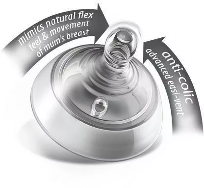 Tommee Tippee variábilis cumisüveg cumi 2 db 0 m+