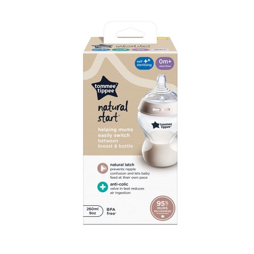 Tommee Tippee cumisüveg Natural Start 260 ml