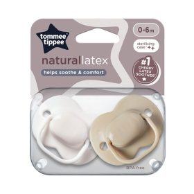 Tommee Tippee játszócumi Cherry latex 2 db 0-6 hó