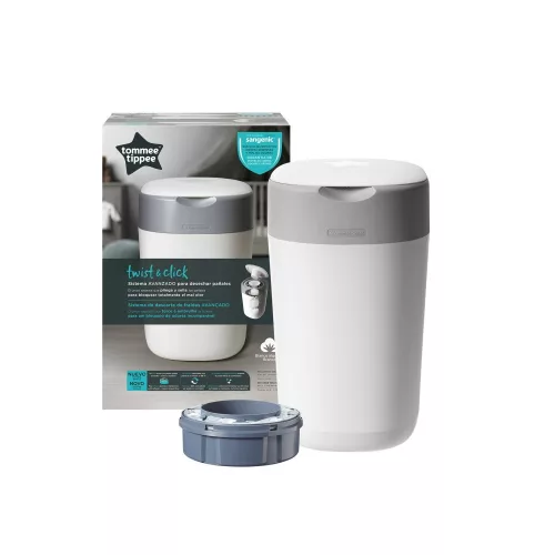 Tommee Tippee Twist & Click pelenkacsomagoló - Fehér