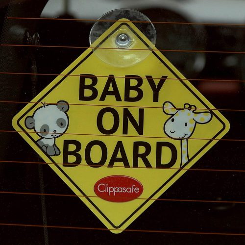 Clippasafe Baby/Child on Board tábla 