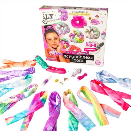 WECOOL iLY Csináld magad Scrunchie-náló - nagy szett