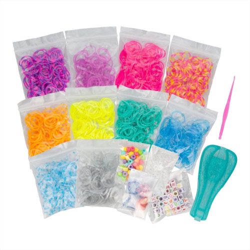 WECOOL iLY Gumikarkötő-készítő szett tasakban