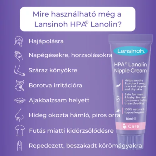 Lansinoh HPA lanolin bimbóvédő krém - 40 ml