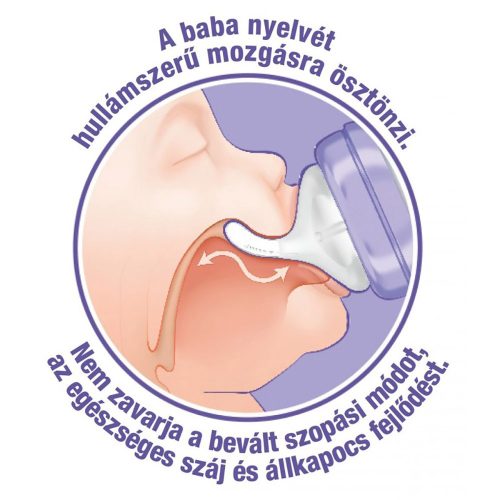 Lansinoh lassú folyású etetőcumi 2 db (S)