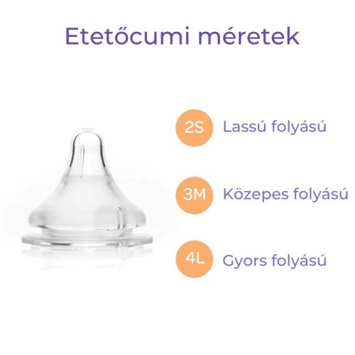 Lansinoh 160 ml üveg cumisüveg 